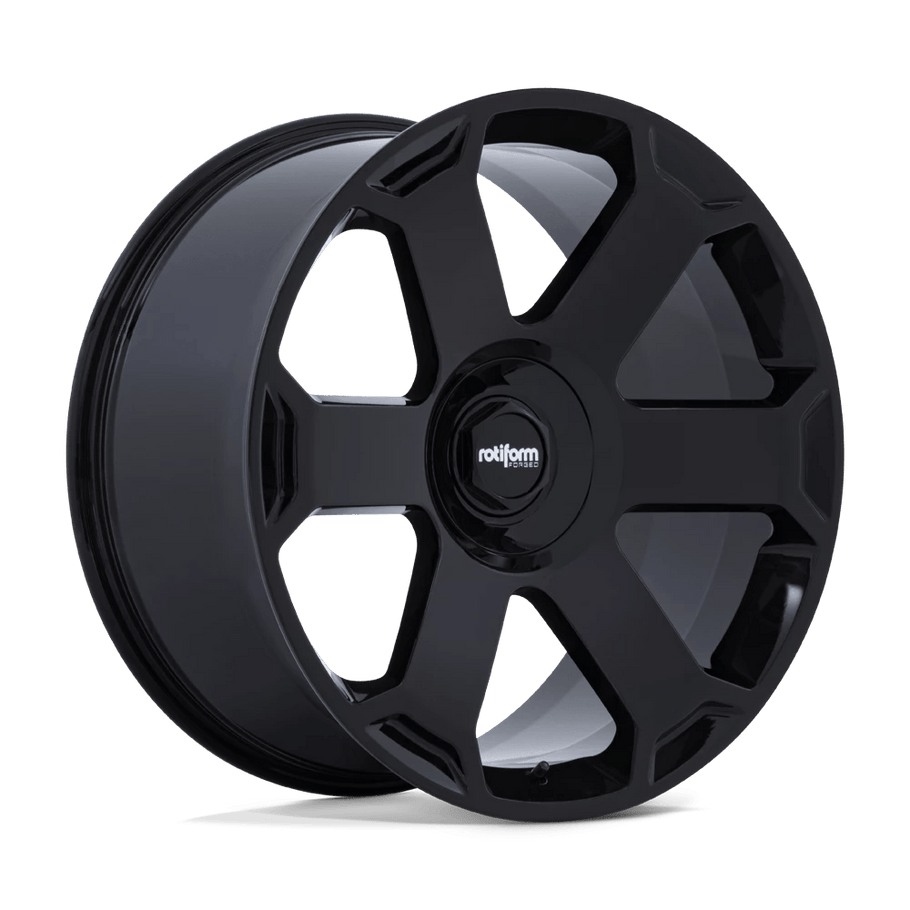 Rotiform AVS 22x10.5 ET10 5x112 66.56mm GLOSS BLACK (Load Rated 907kg)