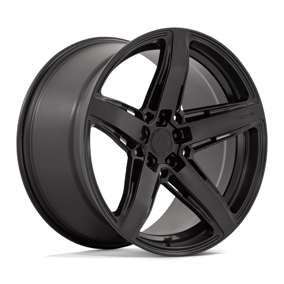 Niche M269 TERAMO 20x10.5 ET20 5x114.3 72.56mm MATTE BLACK (Load Rated 816kg)