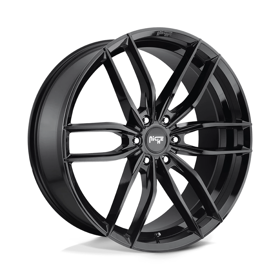 Niche M209 VOSSO 20x9 ET35 6x132 74.50mm GLOSS BLACK (Load Rated 1043kg)