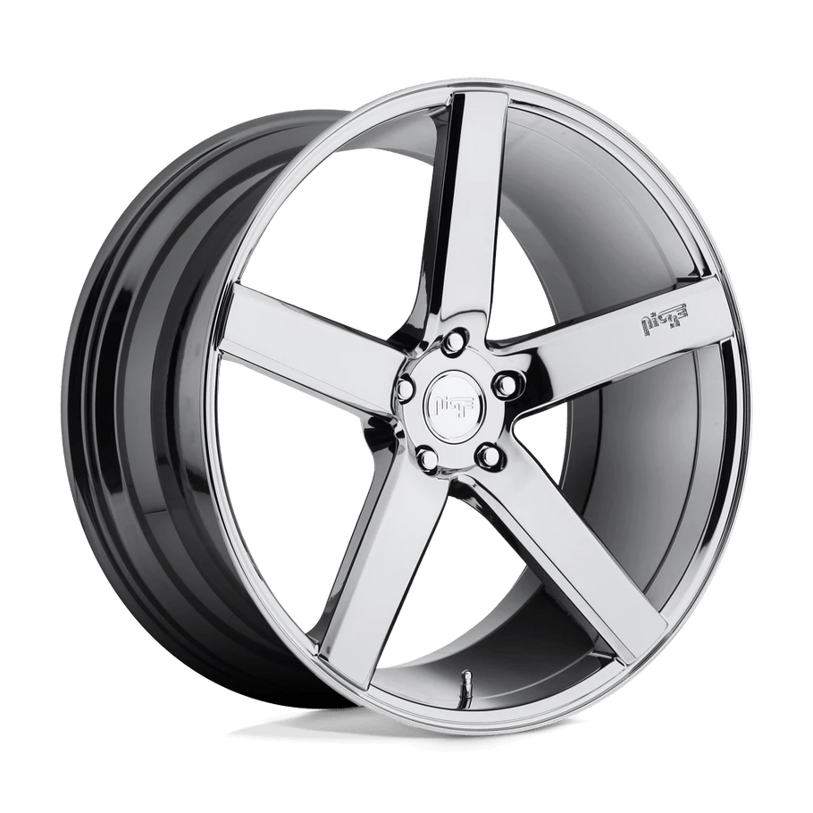 Niche M132 MILAN 19x8.5 ET35 5x114.3 72.56mm CHROME PLATED (Load Rated 726kg)