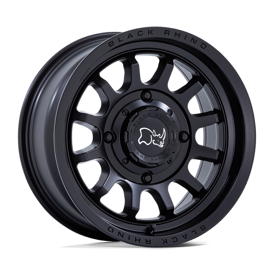 Black Rhino RAPID UTV 15x7 ET10 4x156 115.10mm MATTE BLACK (Load Rated 567kg)