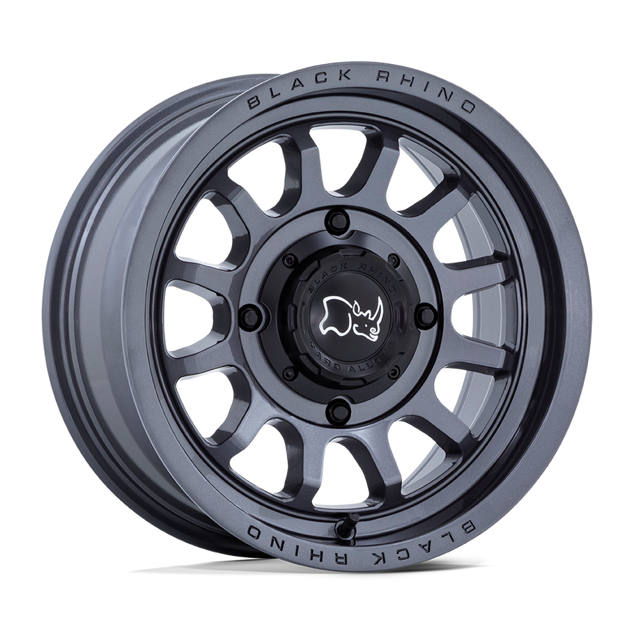 Black Rhino RAPID UTV 14x7 ET10 4x110 86.00mm GLOSS GUNMETAL (Load Rated 567kg)