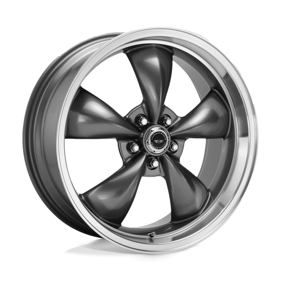 American Racing AR105 TORQ THRUST M 17x9 ET45 5x121 72.56mm ANTHRACITE W/ MACHINED LIP (Load Rated 689kg)