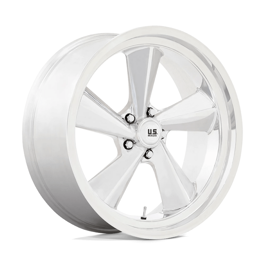 US MAGS U135 TS 22x10.5 ET0 5x127 78.10mm POLISHED (Load Rated 862kg)