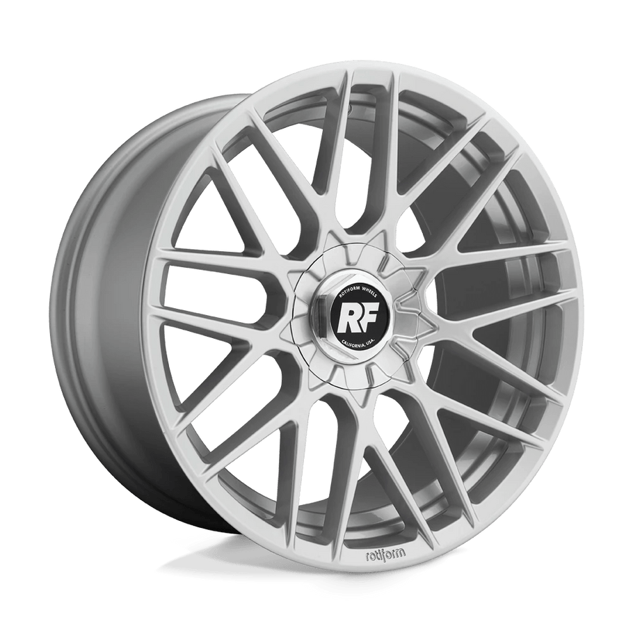 Rotiform R140 RSE 18x9.5 ET25 5x112/120 72.56mm GLOSS SILVER (Load Rated 726kg) - R1401895F4+25