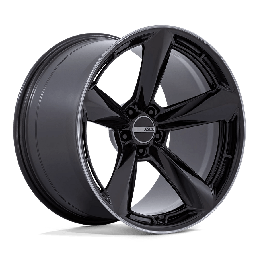 American Racing TTF 20x9.5 ET32 5x114.3 72.56mm GLOSS BLACK W/ DDT LIP (Load Rated 726kg)