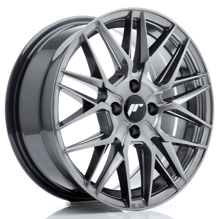 JR Wheels JR28 16x7 ET25 4x100 67.1mm Hyper Black