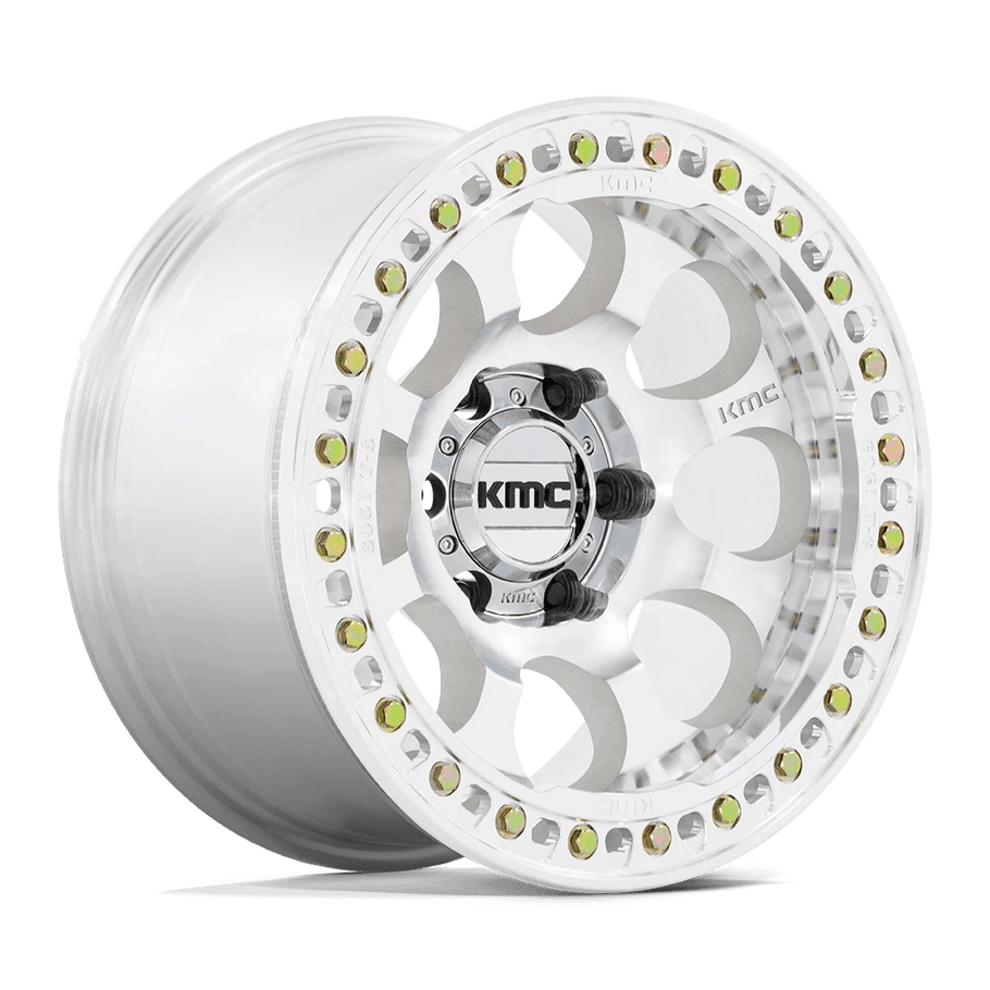 KMC KM237 RIOT BEADLOCK 17x8.5 ET0 6x139.7 108.00mm MACHINED (Load Rated 1134kg)