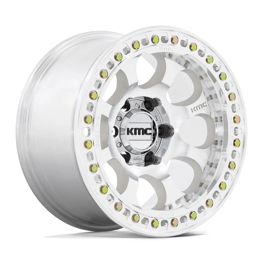 KMC KM237 RIOT BEADLOCK 17x8.5 ET0 5x127 71.50mm MACHINED (Load Rated 1134kg)