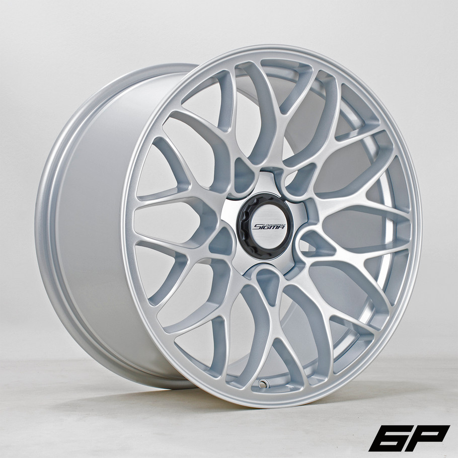 6Performance Wheels Sigma 18x9.5 ET35 5x120 72.6mm Silver (6P-SIGM9518K1P38PCPS0726) www.srbpower.com