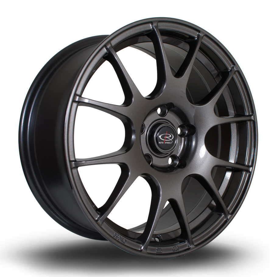 Rota Wheels Blitz 17x8 ET35 5x114.3 73mm Gunmetal (BLIT8017D1P35PCGM0730) www.srbpower.com