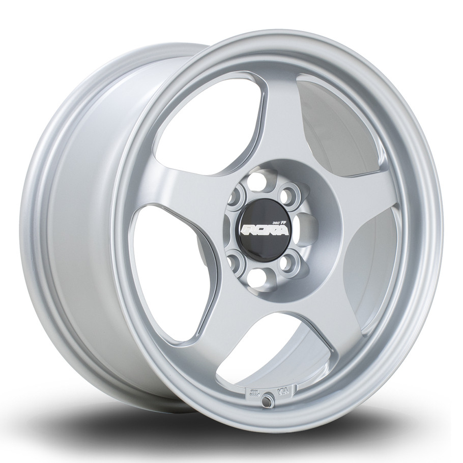 Rota Wheels Slipstream FF10 15x7 ET35 4x100 67.1mm GSilver (FF107015C1P35PCGS0671) www.srbpower.com