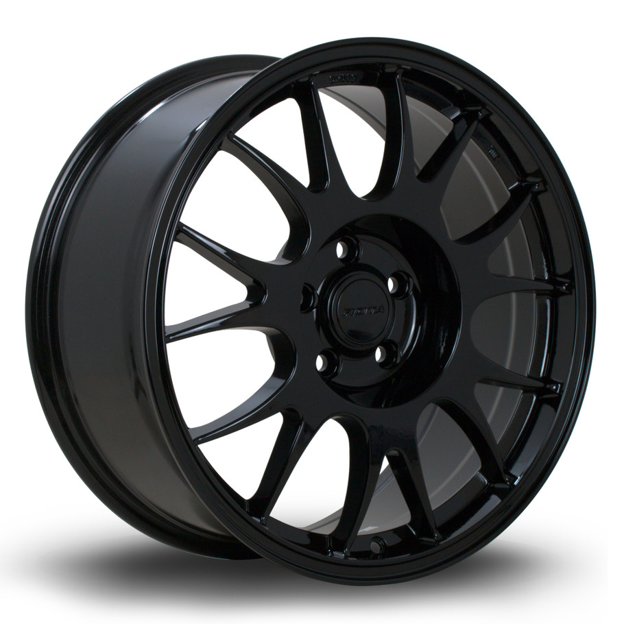 Rota Wheels Formula 18x8 ET44 5x112 73mm Black (FMR18018E1P44PCYB0730) www.srbpower.com