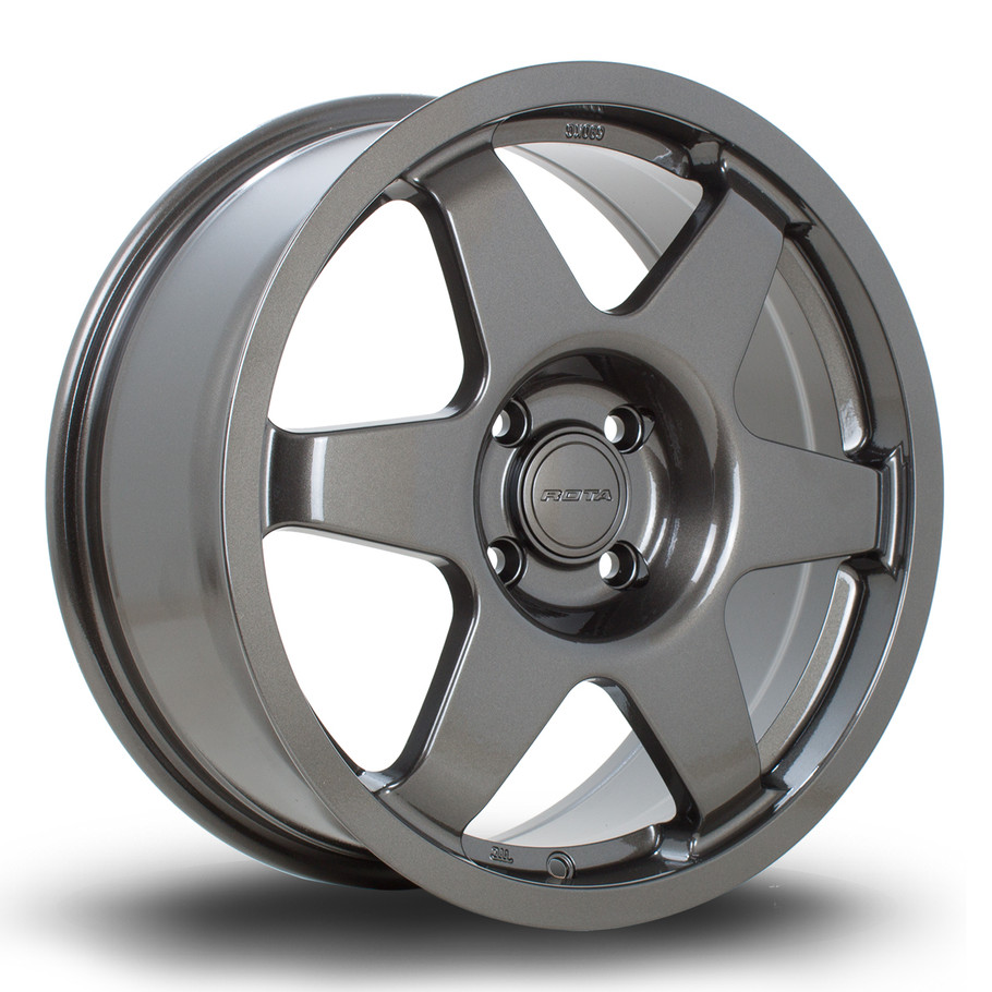 Rota Wheels Sprint 17x7.5 ET42 4x100 67.1mm Gunmetal (SPRI7517C1P42PCGM0671) www.srbpower.com