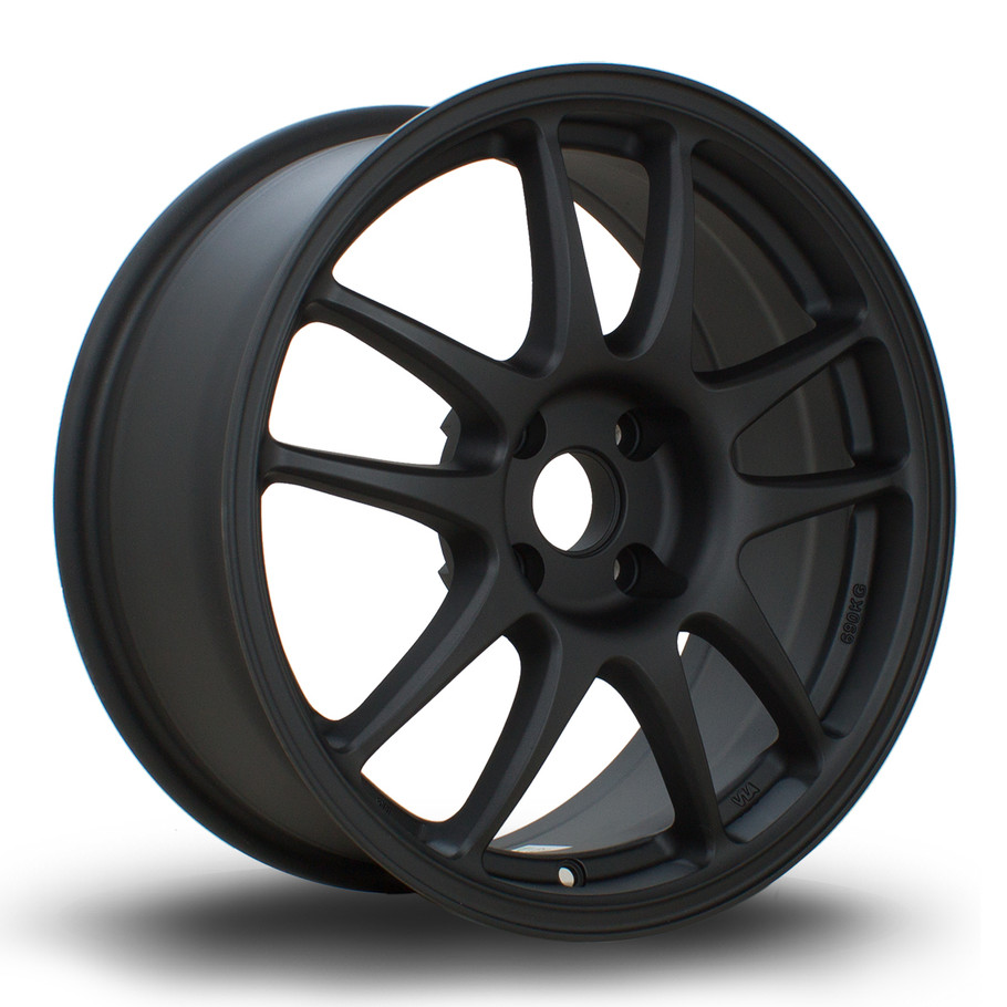 Rota Wheels Torque 16x7 ET27 4x100 56.7mm FBlack2 (TORQ7016C1P27PCFB20567) www.srbpower.com