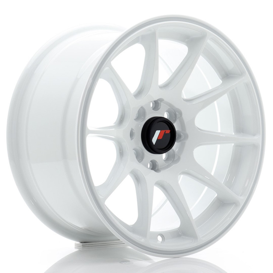 JR Wheels JR11 15x8 ET25 4x100/114 White - JR11158042567W2