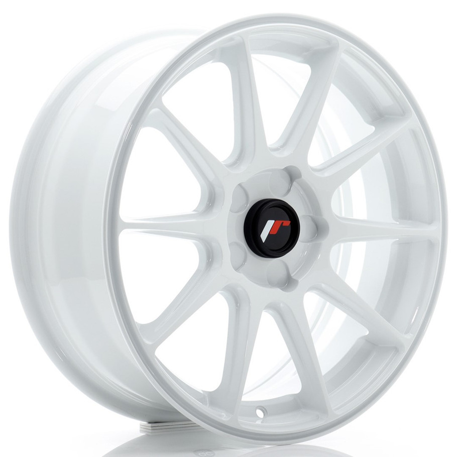 JR Wheels JR11 17x7 ET20-38 5H CUSTOM PCD 67.1mm White