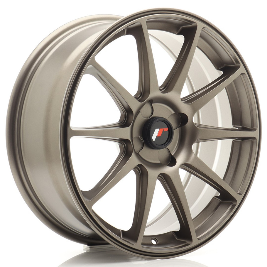 JR Wheels JR11 18x7.5 ET20-40 4H CUSTOM PCD 67.1mm Matt Bronze