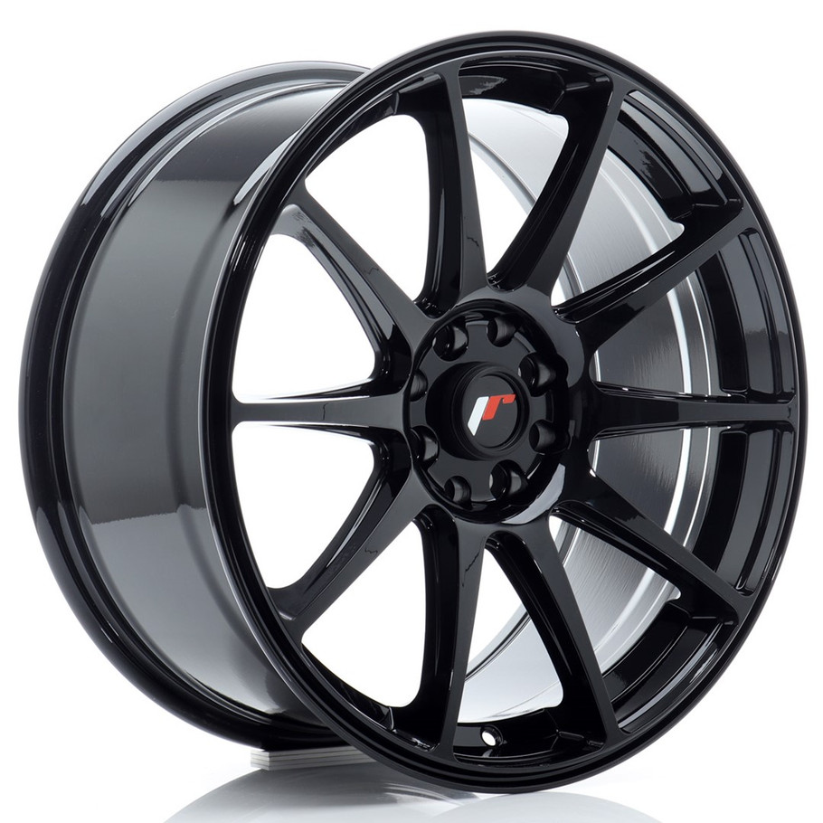 JR Wheels JR11 18x8.5 ET40 5x112/114 Gloss Black - JR111885ML4072GB1