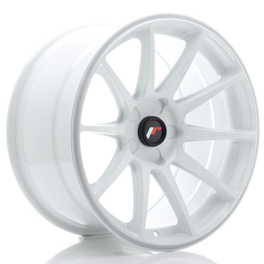 JR Wheels JR11 18x9.5 ET20-30 5H CUSTOM PCD 72.6mm White