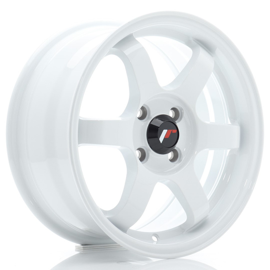 JR Wheels JR3 15x7 ET25 4x100 67.1mm White