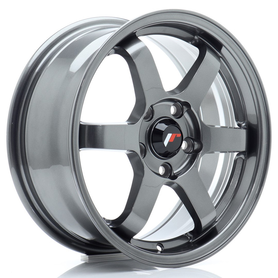 JR Wheels JR3 16x7 ET25 4x100 67.1mm Gun Metal