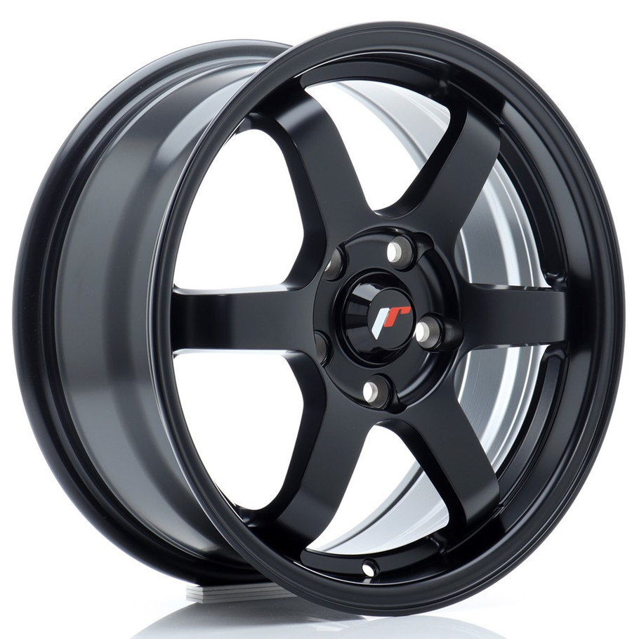 JR Wheels JR3 16x7 ET25 4x108 65.1mm Matt Black