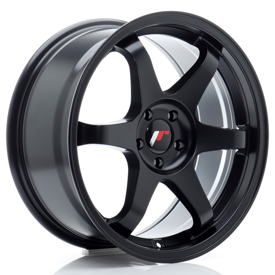 JR Wheels JR3 17x8 ET35 4x114.3 67.1mm Matt Black