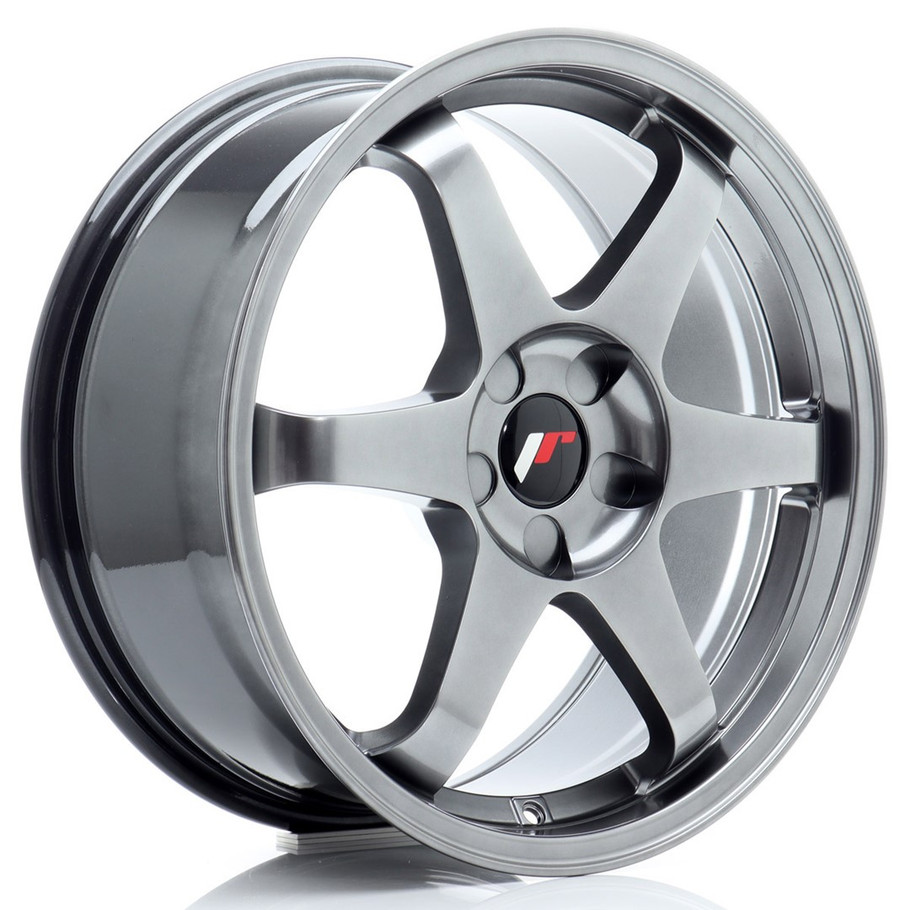 JR Wheels JR3 18x8 ET20-45 5H CUSTOM PCD 72.6mm Hyper Black