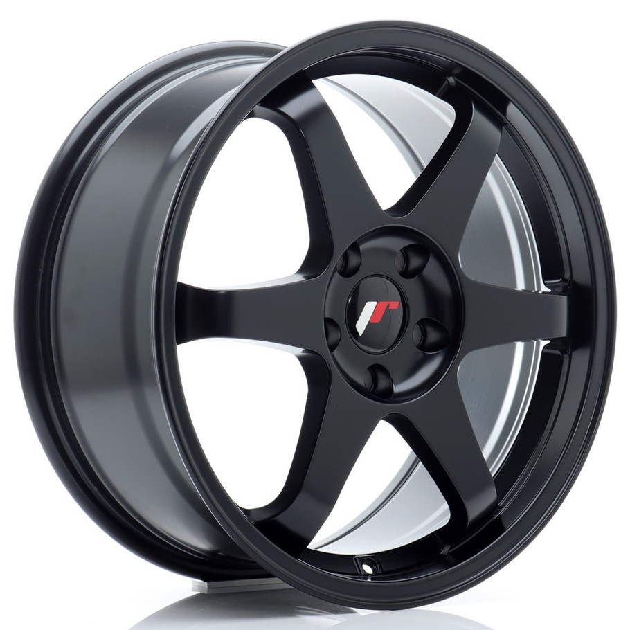 JR Wheels JR3 18x8 ET40 5x114.3 67.1mm Matt Black