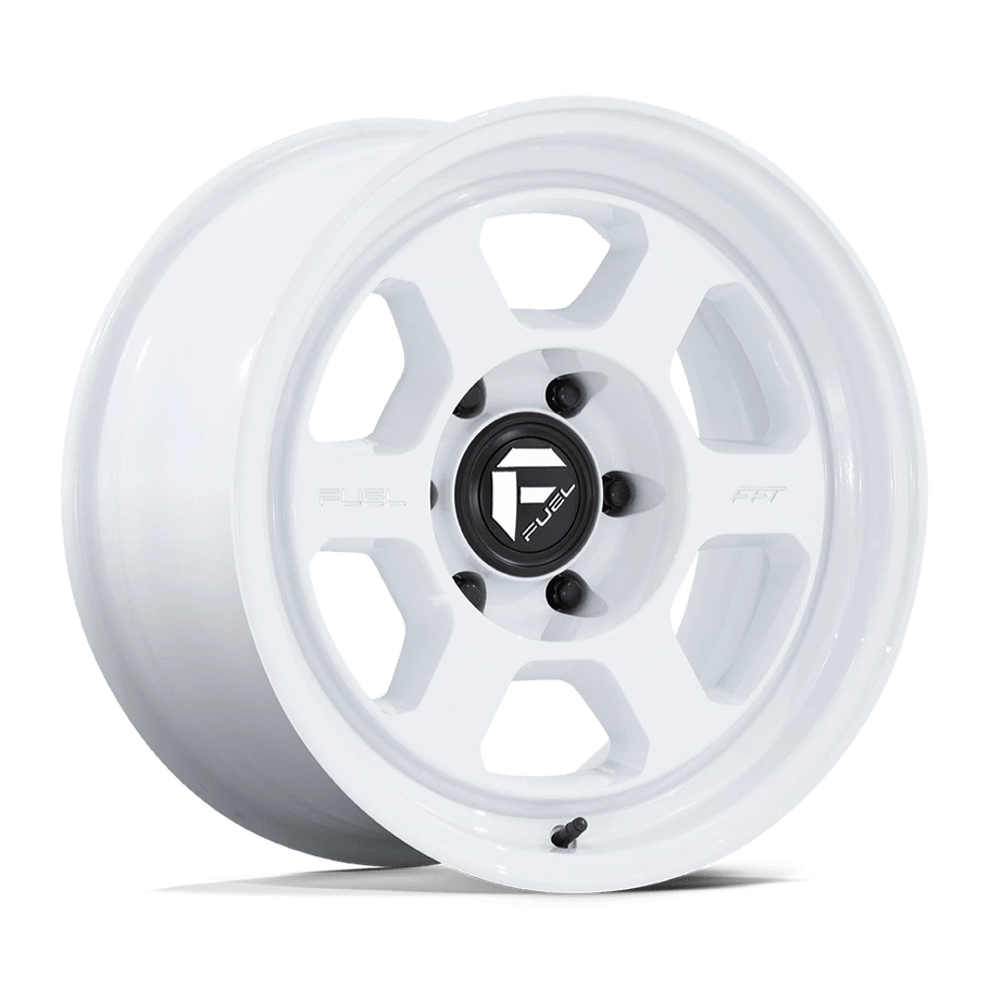 Fuel FC860 HYPE 18x8.5 ET-10 6x139.7 106.10mm GLOSS WHITE (Load Rated 1134kg)