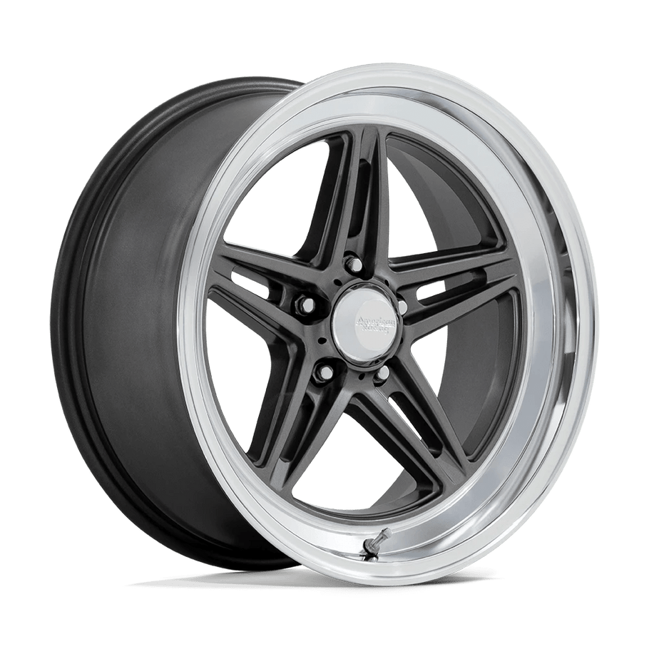 American Racing VN514 GROOVE 20x10 ET-20 5x127 78.10mm ANTHRACITE W/ DIAMOND CUT LIP (Load Rated 717kg)