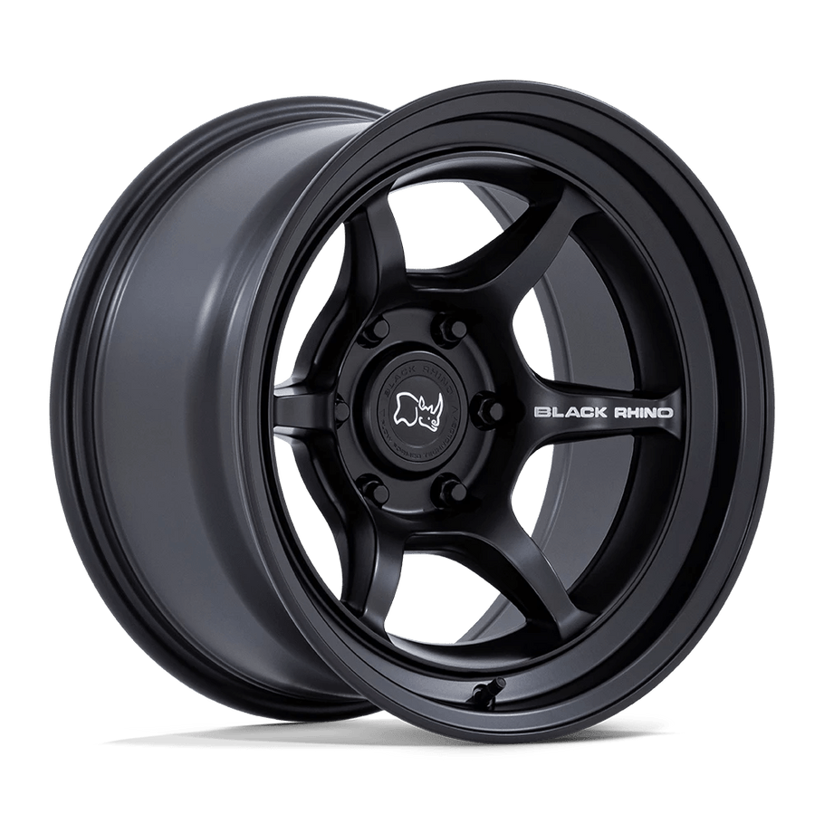 Black Rhino SHOGUN 17x8.5 ET20 6x139.7 106.10mm MATTE BLACK (Load Rated 1134kg)