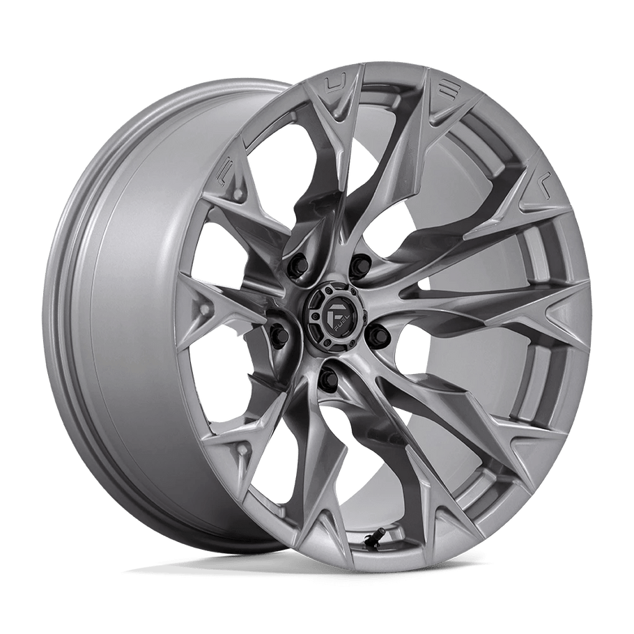 Fuel D806 FLAME 20x10 ET-18 5x127 71.50mm PLATINUM (Load Rated 1134kg)