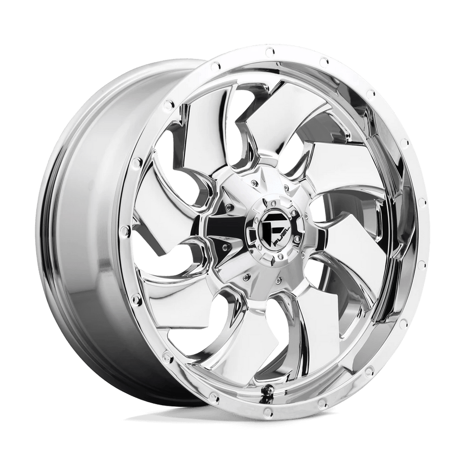 Fuel D573 CLEAVER 20x9 ET20 6x135/139.7 106.10mm CHROME PLATED (Load Rated 1134kg)