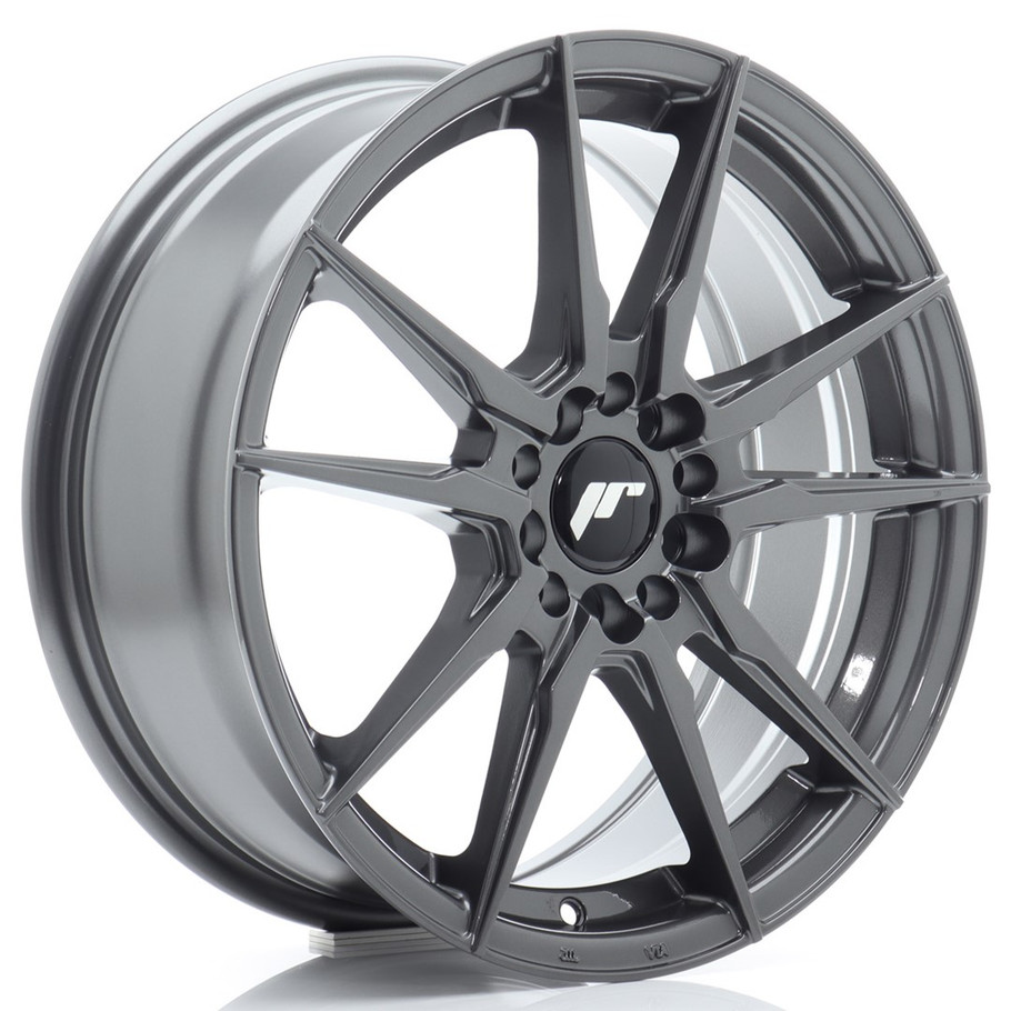 JR Wheels JR21 17x7 ET40 4x100/114 Hyper Gray - JR211770F144067HG1