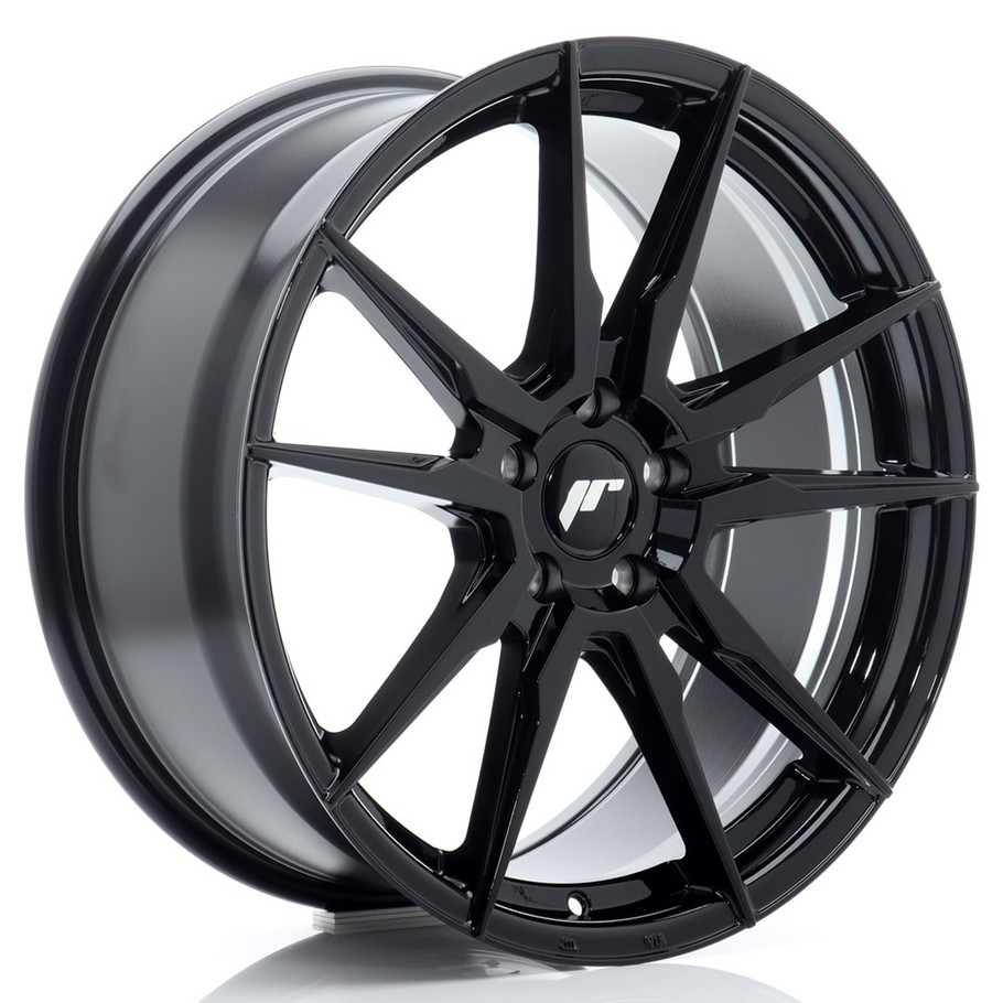 JR Wheels JR21 19x8.5 ET35 5x112 66.6mm Gloss Black