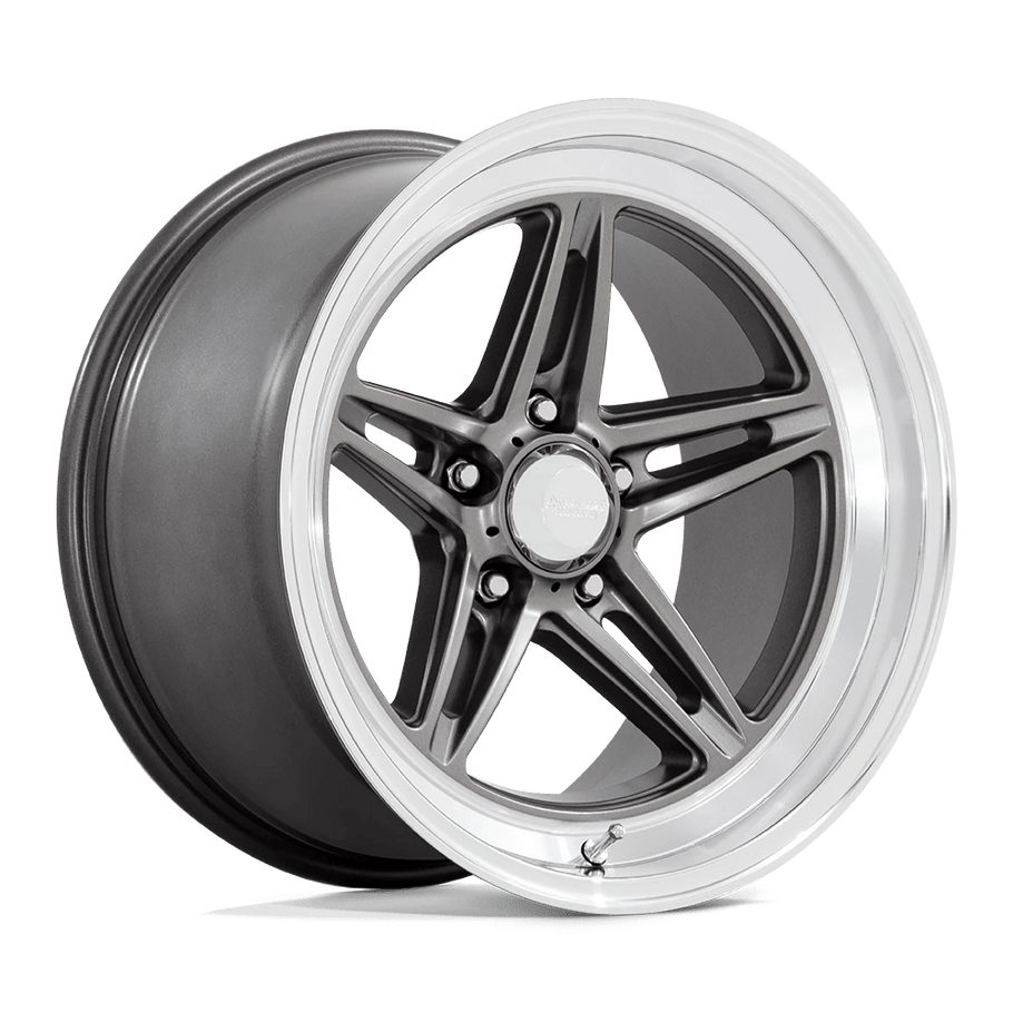 American Racing VN514 GROOVE 18x7 ET0 5x121 72.60mm ANTHRACITE W/ DIAMOND CUT LIP (Load Rated 717kg)