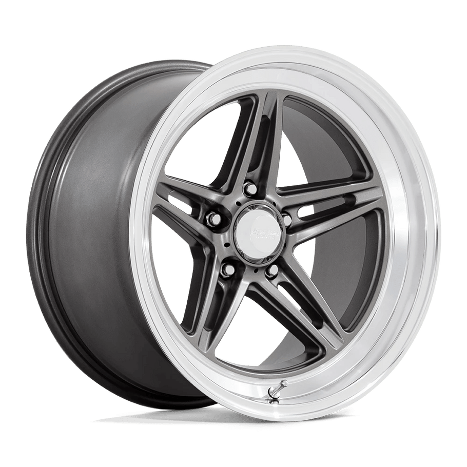 American Racing VN514 GROOVE 18x7 ET0 5x114.3 72.60mm ANTHRACITE W/ DIAMOND CUT LIP (Load Rated 717kg)