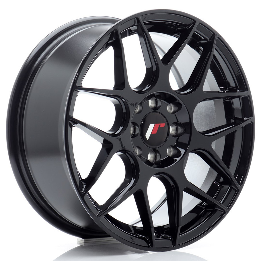 JR Wheels JR18 16x7 ET35 4x100/114.3 Gloss Black