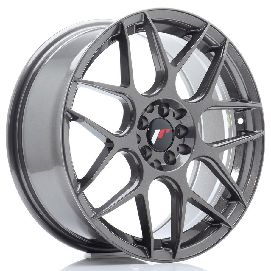 JR Wheels JR18 18x7.5 ET35 5x100/120 Hyper Gray - JR181875F1MZ3572HG1