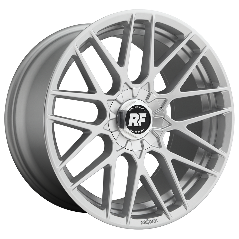 Rotiform R140 RSE 20x10 ET25 CUSTOM 70.10mm GLOSS SILVER (Load Rated 726kg)