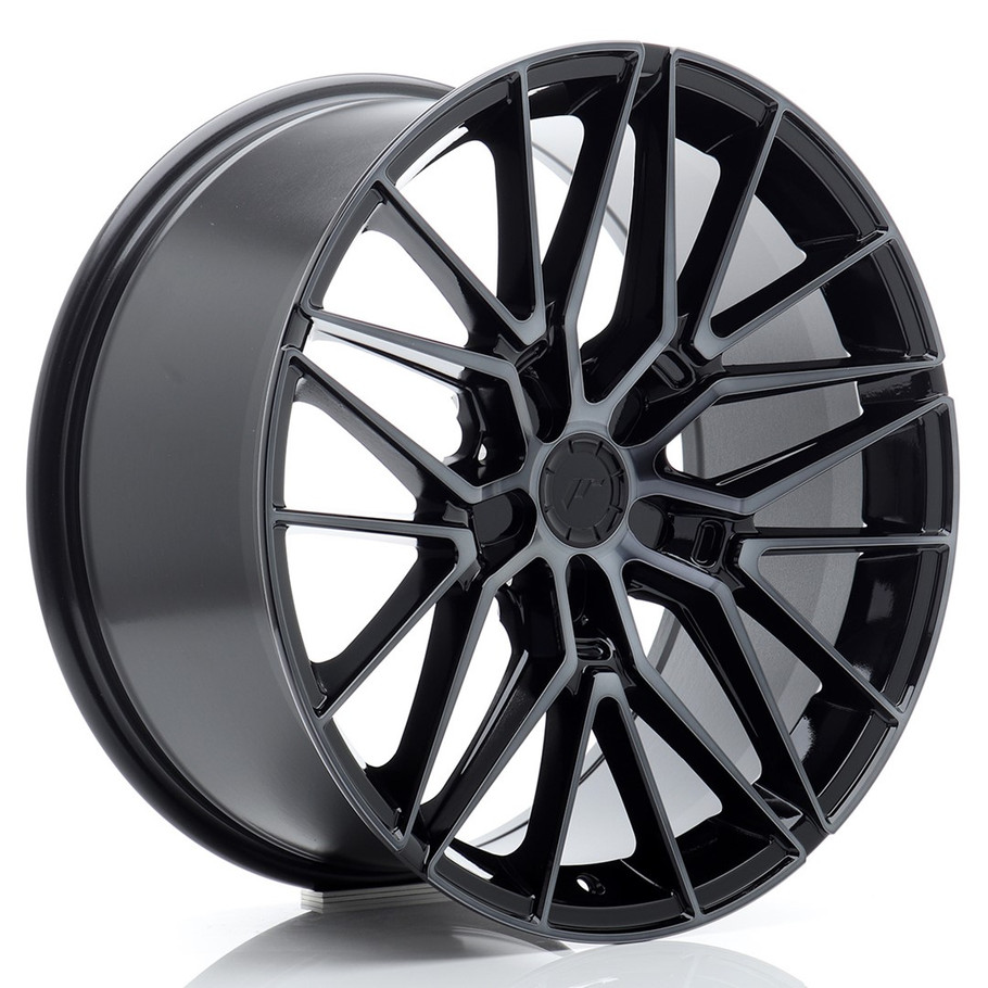 JR Wheels JR38 19x9.5 ET20-45 5H CUSTOM PCD 72.6mm Black Machined w/Tinted Face