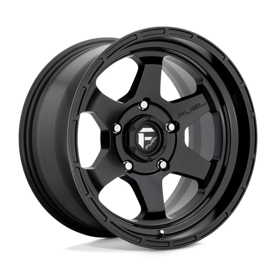 Fuel D664 SHOK 20x9 ET01 5x127 71.50mm MATTE BLACK (Load Rated 1134kg)