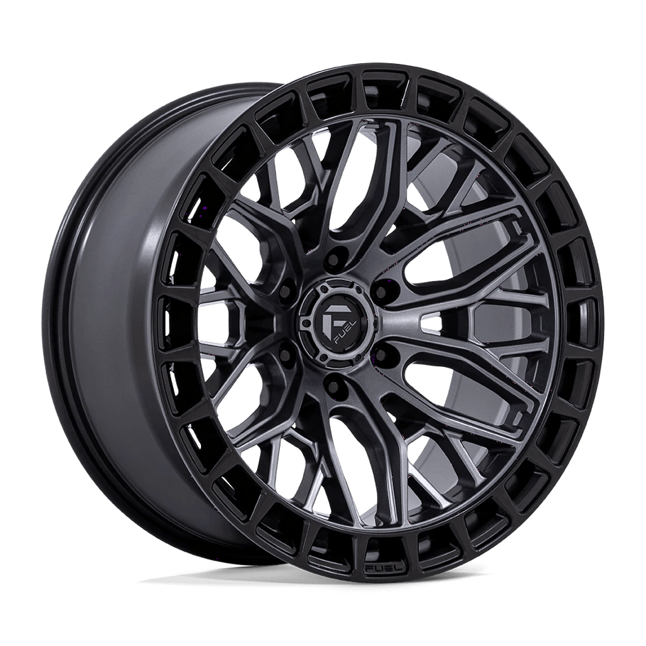 Fuel FC869 SIGMA 20x10 ET-18 6x135 87.10mm MATTE GUNMETAL W/ M-BLK LIP (Load Rated 1202kg)