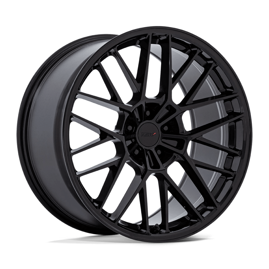 TSW TW001 DAYTONA 21x9.5 ET30 5x112 66.56mm GLOSS BLACK (Load Rated 898kg)