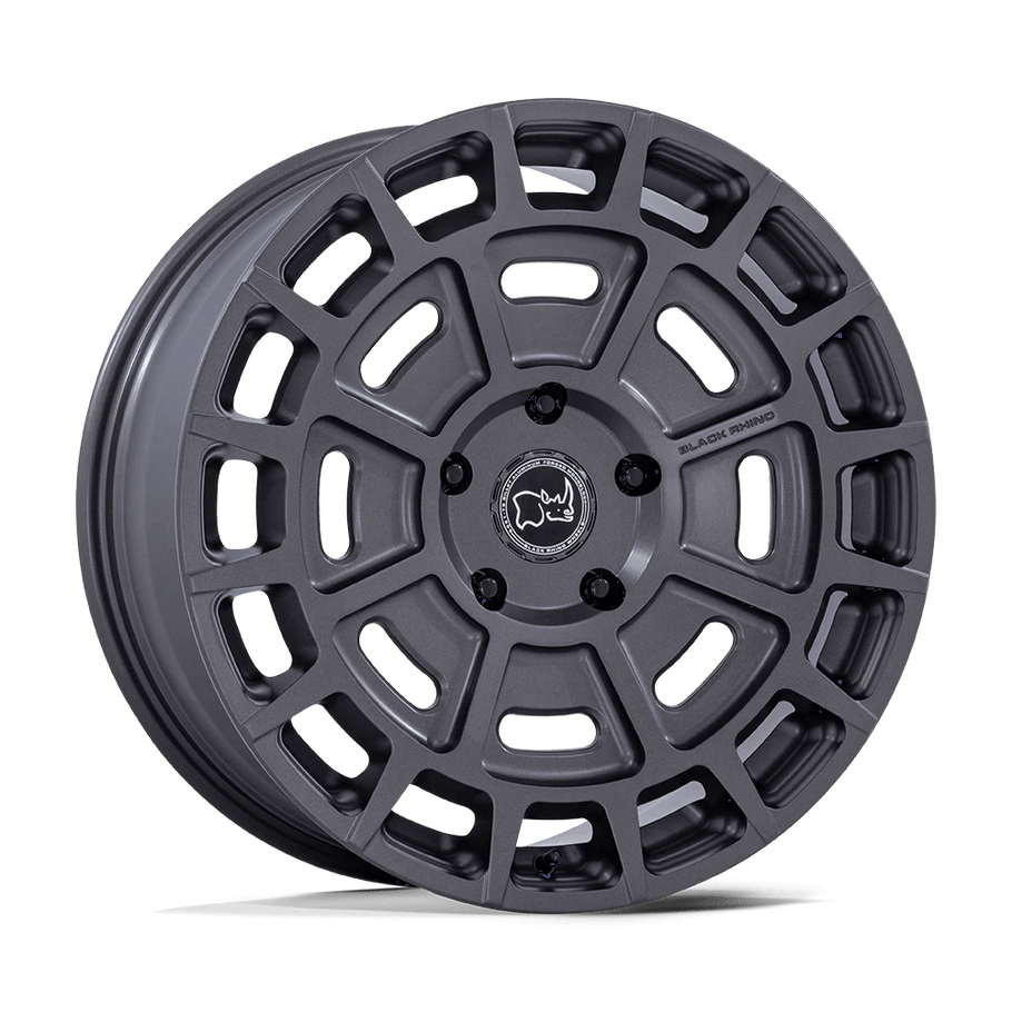 Black Rhino BR404 VOLTAIC 20x8.5 ET35 5x139.7 64.15mm MATTE GUNMETAL (Load Rated 1134kg)