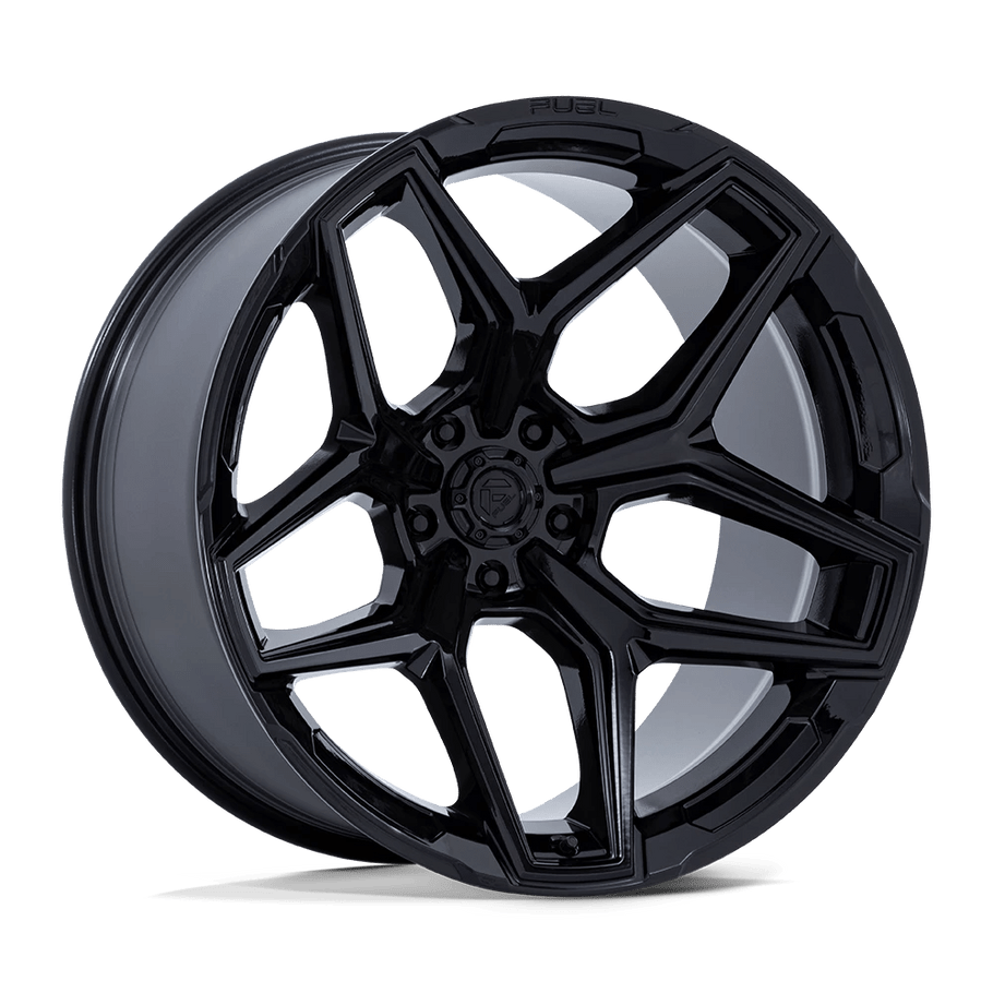 Fuel FLUX 22x10 ET-18 8x165.1 125.10mm GLOSS BLACK (Load Rated 1678kg)