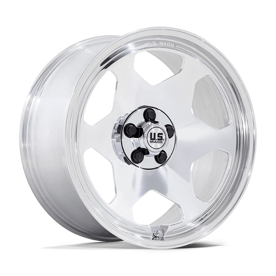 US MAGS UC144 OBS 20x10 ET6 5x127 78.10mm FULLY POLISHED (Load Rated 1134kg)