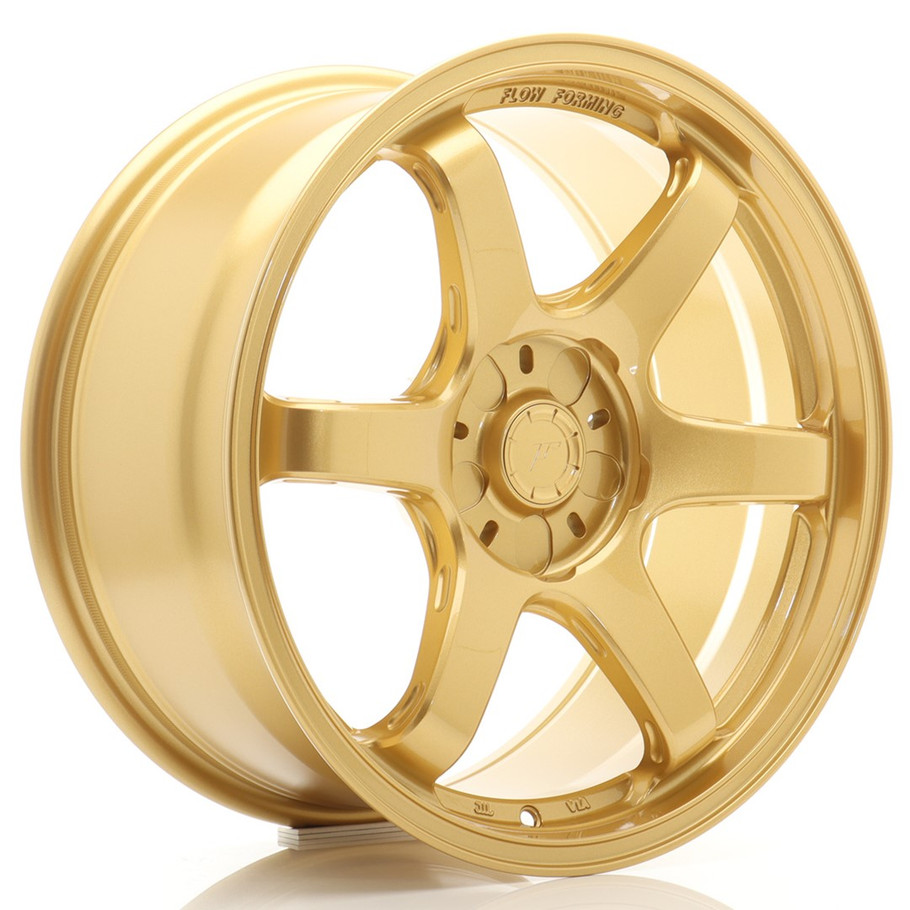 JR Wheels SL03 18x8 ET20-35 5H CUSTOM PCD 72.6mm Gold